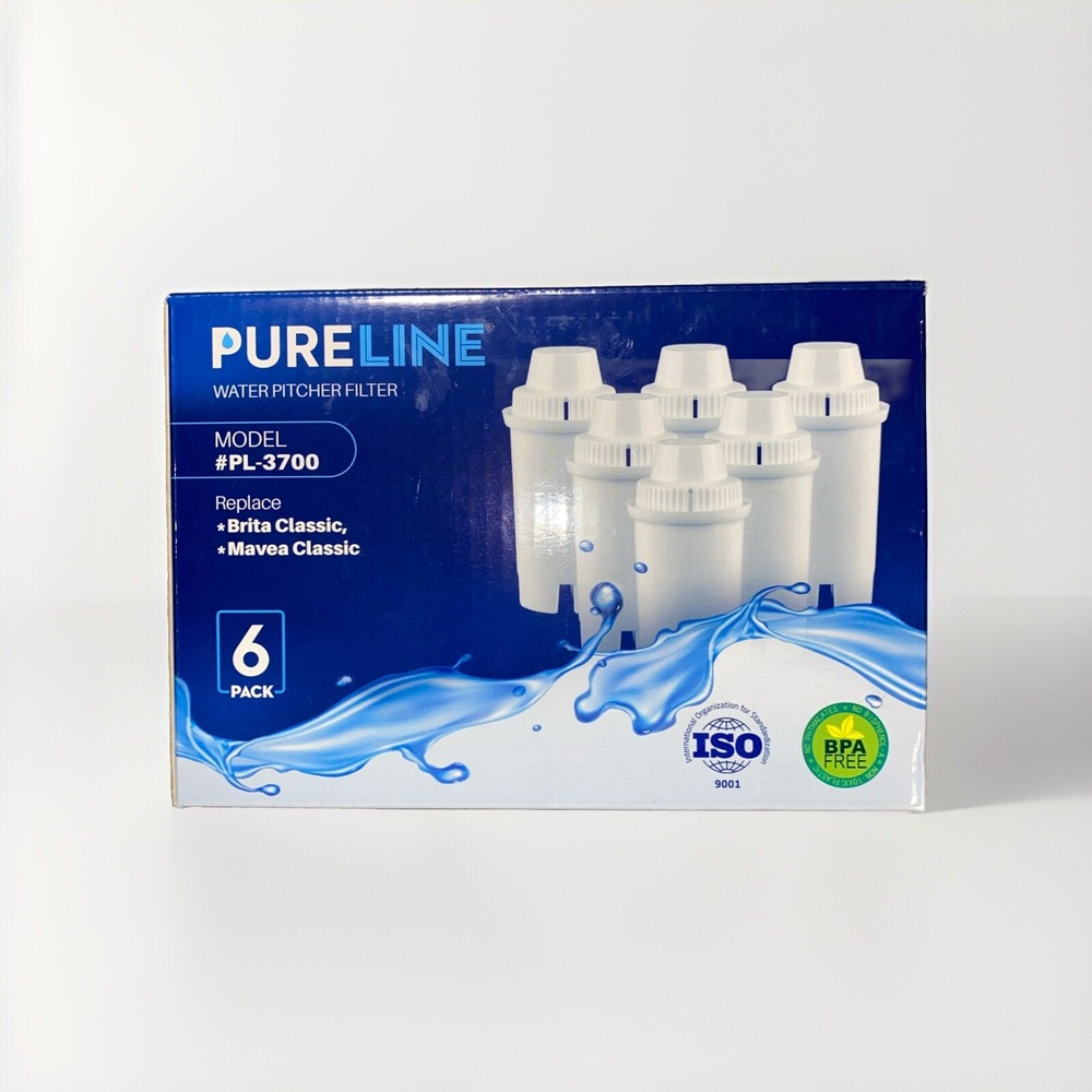 Pureline Water Pitcher Filter Model #PL-3700 New 5 of them only.